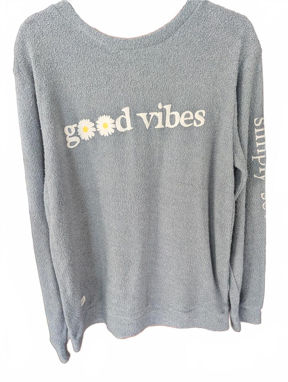 Simply Southern "Good Vibes" long sleeve tee